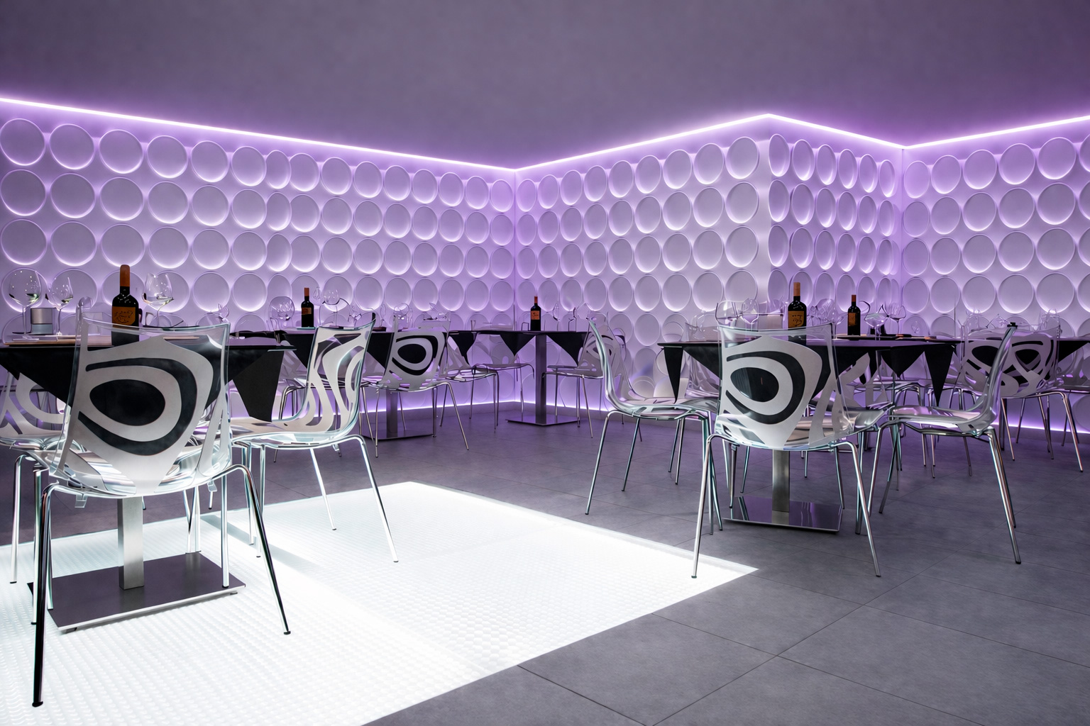 Restaurante de diseño moderno