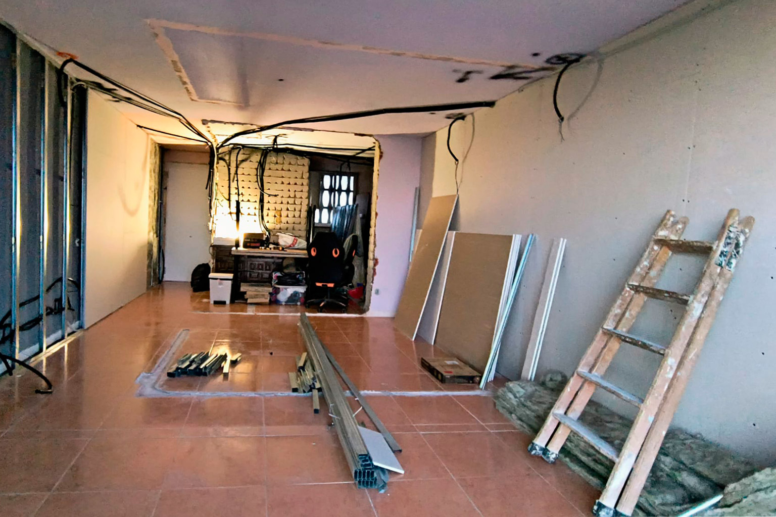 estudio en Benidorm derribado para reformar