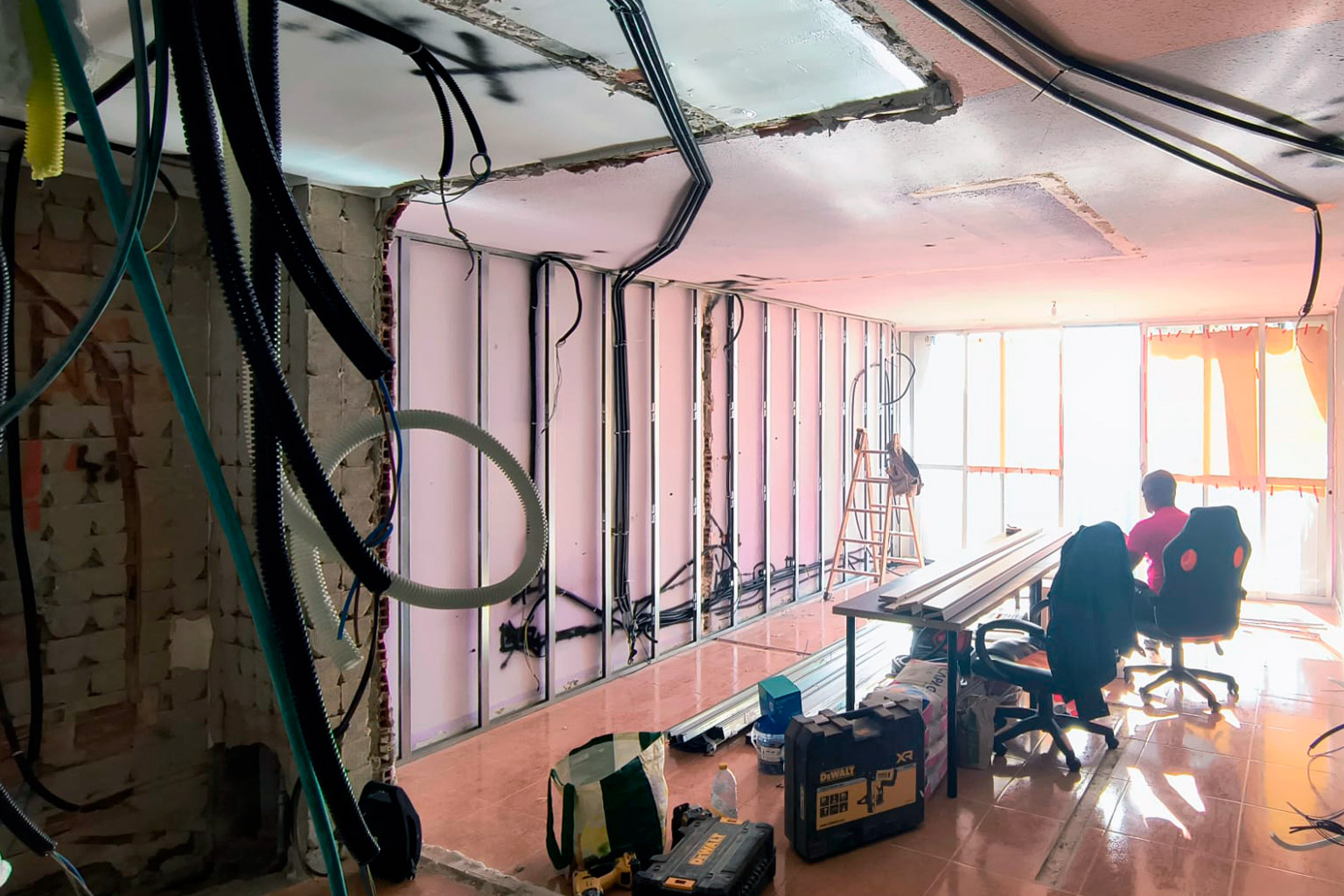 estudio en Benidorm derribado para reformar